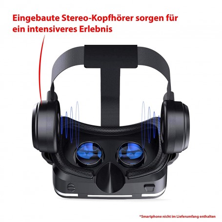 Casque Réalité Virtuelle VR SHINECON 3D Pour Smartphones IPhone Android - Immersion Totale