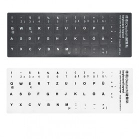 Autocolantes de teclado auto-adesivos