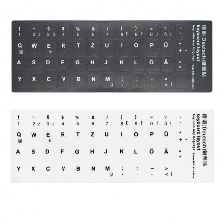 Autocollants autocollants pour clavier