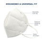 Reusable face mask against droplet infection | KN95 | FFP2
