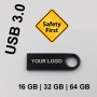 Safety First USB 3.0 data stick with your engraving