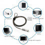 Universal Notebook/Laptop lock for devices without Kensington slot