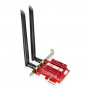 WiFi 6 card | 2.4Ghz / 5Ghz Dual Band | 2400 Mbps | Bluetooth 5.1