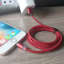 Cabo de carregamento Hyp-Tech USB para iPhone | Android | Tipo C