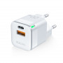 Cargador rápido HypTech | USB-A | USB-C