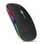 Wireless rechargeable mouse from AURUM, connects to a USB port.