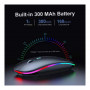Wireless rechargeable mouse from AURUM, connects to a USB port.